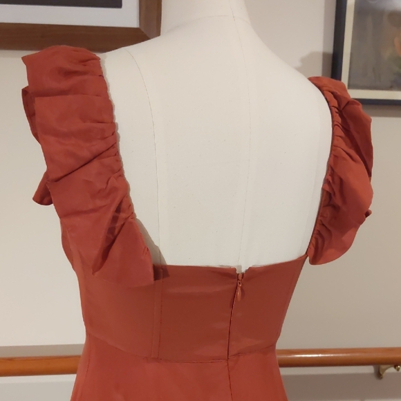 Farm Rio Elegant Ruffle Maxi Dress - Picture 4 of 8